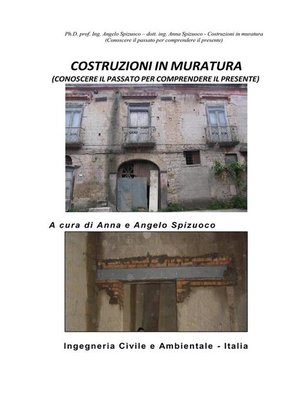 cover image of Costruzioni in Muratura